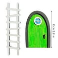 1 Set Of Fairy Garden Decorations Miniature Home Window And Door For 1-set-of-fairy-garden-decorations-miniature-home-window-and-door-for