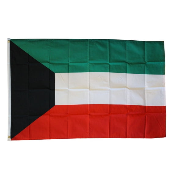 Kuwait - 3'X5' Polyester Flag