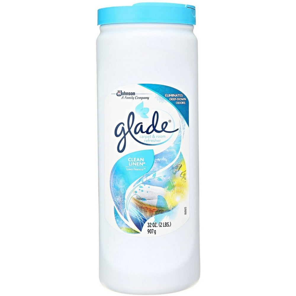 GLADE Carpet & Room Refresher, Clean Linen 32 oz (Pack of 2) Walmart