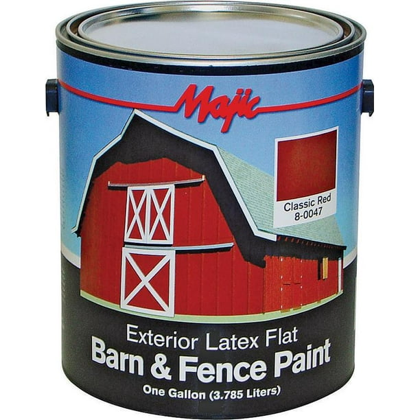 PAINT LTX FLT RED BARN FNCE GA