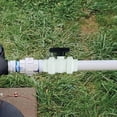 thumbnail image 5 of Swimline HydroTools Swimming Pool Precision ABS Female Threaded Ball Valve 7" - Black/White, 5 of 5
