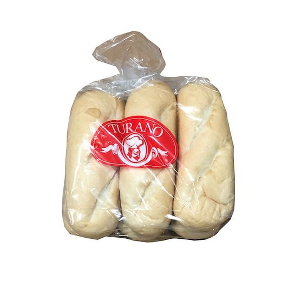 Turano Miniature Par Baked Baguette Loaf, 4.1 Ounce -- 60 per case