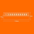 thumbnail image 6 of sunsanly Temporary Parking Card Compact Size Self Adhesive Smooth Edge Hidden Number Design Heat-Resistant Keep Contact Luminous Magnetic Car Parking Number Plate Car Supplies, 6 of 8