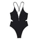 thumbnail image 1 of Traje de Baño Cómodo de Camisola de las Mujeres, Traje de Baño Sexy de Color Sólido de Moda para la Playa Y la Piscina, 1 of 3
