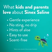 Vicks Sinex Childrens Saline Nasal Spray, Drug-Free Nasal Decongestant for Kids Sinus Relief, 5 oz