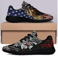 thumbnail image 3 of Indigenous Native American flag Shoes Sneakers Black Size 6, 3 of 7