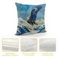 thumbnail image 4 of Orinice Eagle Mountain Sky Graphic Decorative Cushion Throw Pillow Cover for Home Living Room Sofa, High-Quality Pillowcase 1PC 22x22in, 4 of 5