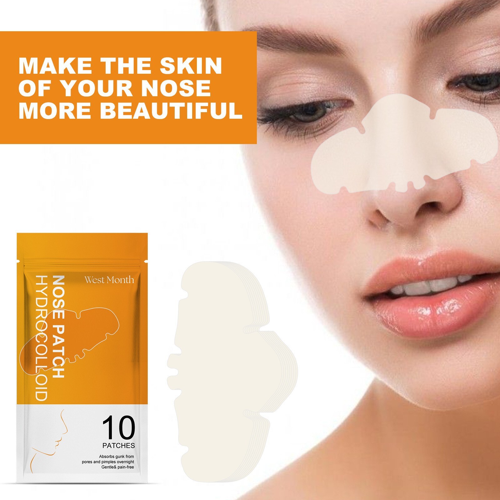 Nose Strips | 10 Pcs Clarifying Pore & Blemish Strips for Nose ...