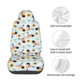 thumbnail image 4 of Balery Submarine With Fishes Undersea Funda de Asiento para Auto con Diseño - Cubierta Frontal Suave y Transpirable con Protector Antideslizante- 1 Unidad, 4 of 5