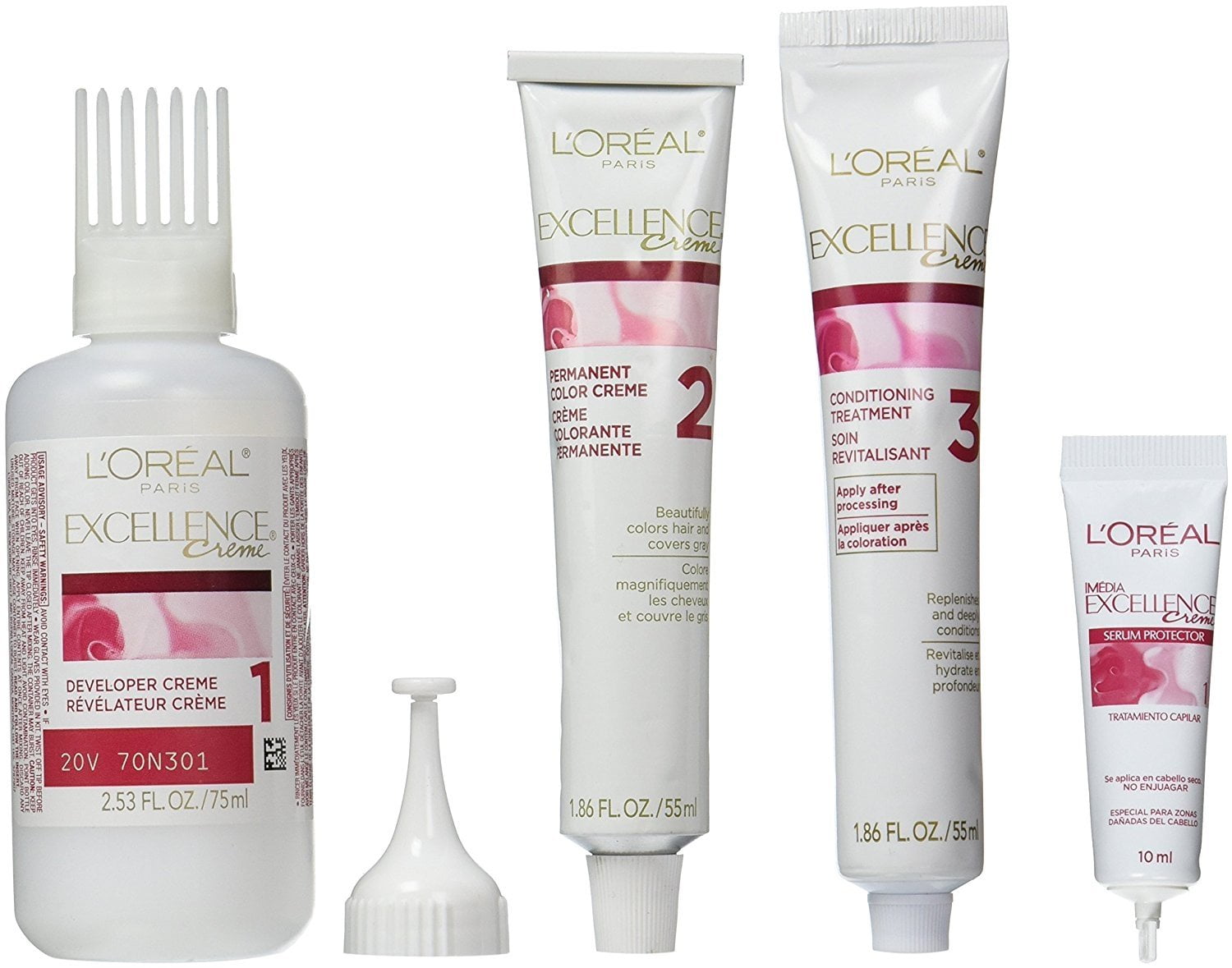 L'Oreal Paris Excellence Creme, 5AR Velvet Brown Medium Maple Brown, 1 Each