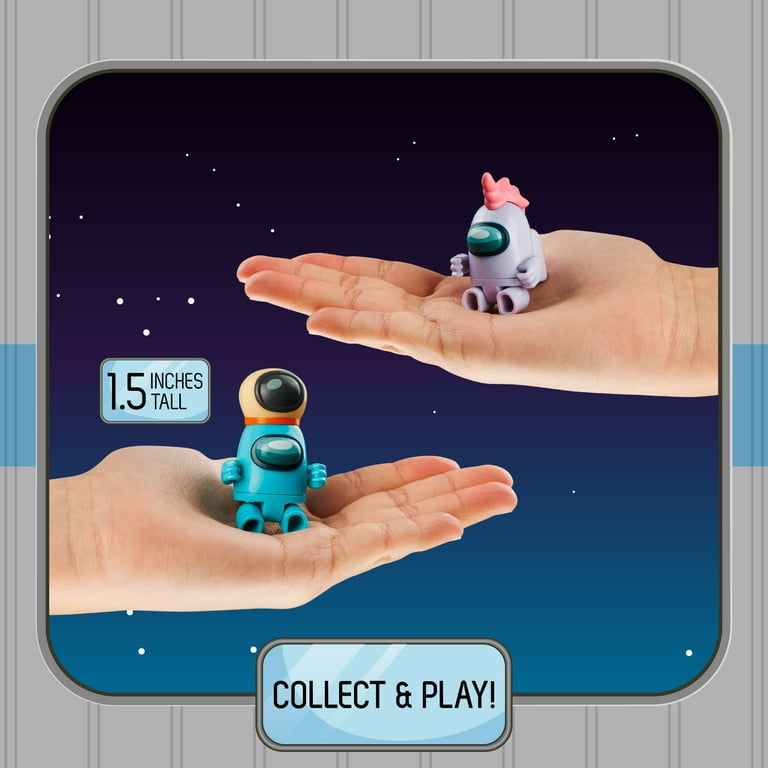 Among Us Articulated Collectible Toy Set, Mini Action Figures 3