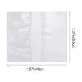 thumbnail image 2 of TEHAUX 500 Pcs Clear Shrink Wrap PVC Heat Shrink Pouches Sealing Protection, 2 of 8