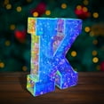2025 New LED Letter Lights Sign, Colorful Alphabet Light with 100 Led