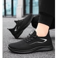 thumbnail image 3 of Breathable Walking Shoes for Men: Lightweight Anti-Slip Sneakers | All-Day Comfort for Casual Work & Travel | Casual Style, 3 of 12