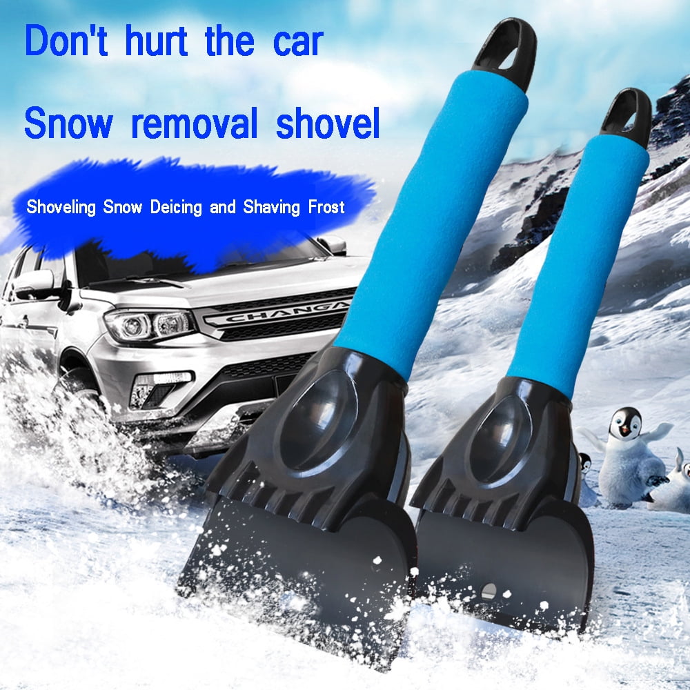 Details about   Multifunction Winter Snow Ice Removal Car Window Snowbrush Defroster Shovel Tool 