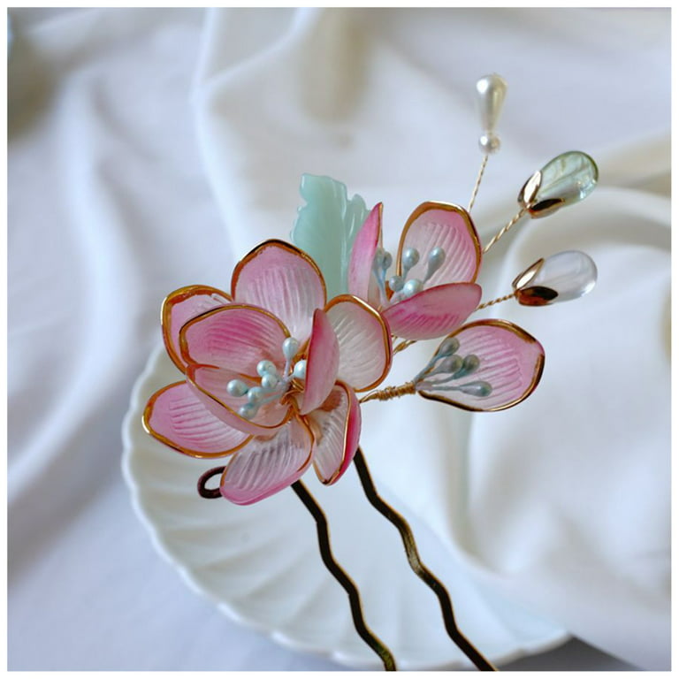 Daisy Hair Pins, Floral Hair Pins Hair Accessories for Rustic Wedding.  Summer Wildflower Bridal Headpiece , Hippie Hair Pins 