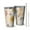 Pioneer Flower Floral-1, variant on 16oz Tumblers Pioneer Flower Floral Print Pattern Stainless Steel Vacuum Insulated Double Wall Travel Tumbler Cups Mug with Lid and Straw,Cleaning Brush for Coffee,Tea