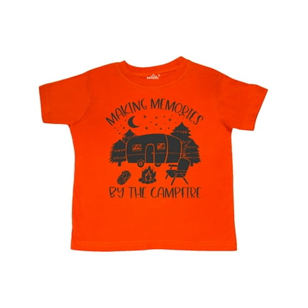 

Inktastic Making Memories By The Campfire Gift Toddler Boy or Toddler Girl T-Shirt