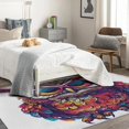 thumbnail image 3 of Owl Colorful Area Rug 3x4, Cartoon Owl Rugs for Bedroom, Non Slip Stain Resistant Machine Washable Low Pile Super Soft, Kids Owl Cute Carpet for Home Decor 17&-153, 3 of 7
