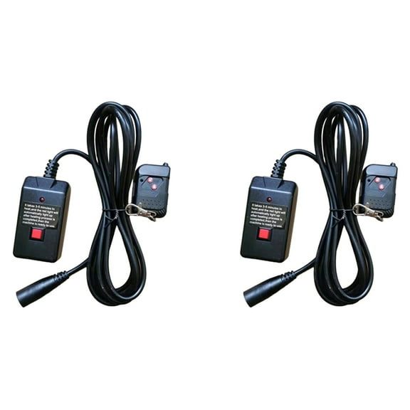 2X Smoke Fog Machine Wired Remote Control Controller Receiver for 400W 900W 1500W Stage Effects Fogger