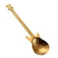 thumbnail image 2 of 2 Cucharas de Café de Acero Inoxidable para Guitarra, Cuchara para Mezclar Cócteles, Agitadora, Dorada 2 piezas, 2 of 7