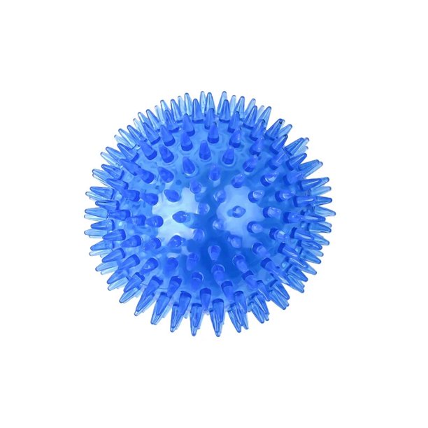 Bola de sonido TPR para perro, juguete chirriante para limpieza Dental de mascotas, suministros interactivos para rebabas