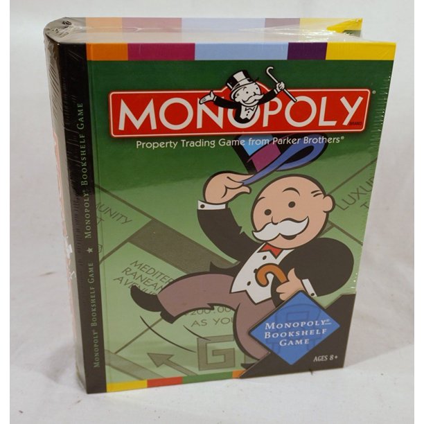 Monopoly Bookshelf Game