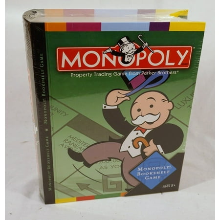 Parker Brothers Monopoly Rules - Monopoly Bookshelf Game