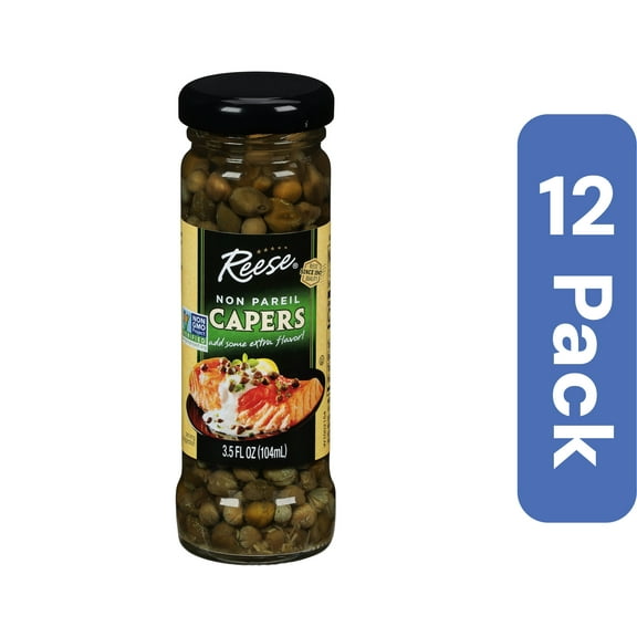 Reese Nonpareil Capers 3.5 oz (Pack Of 12)