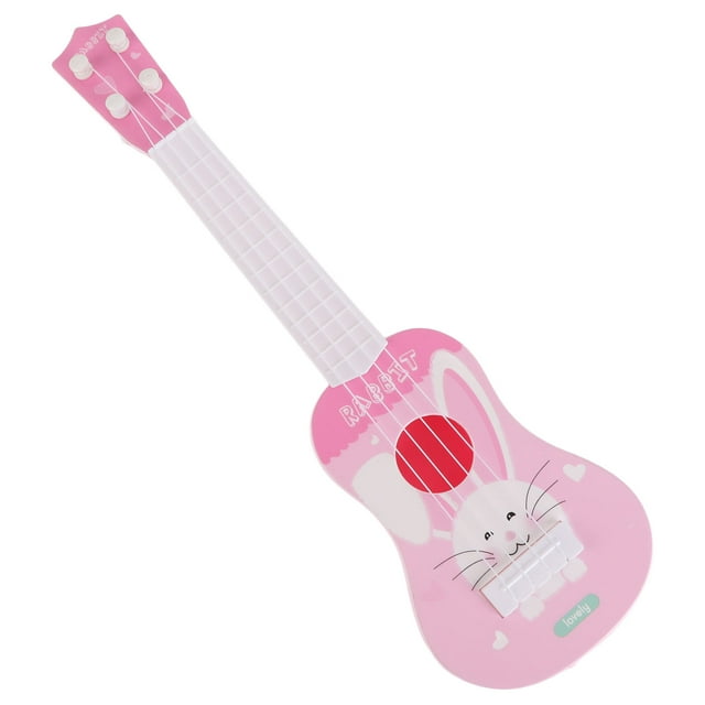 Ukulele Guitar, 4 Strings Mini Children Musical Instrument, Clear Sound,Design, Early Education, Comfortable Touch, Sound Output, Stylish Design