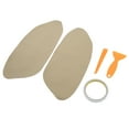 thumbnail image 3 of Auto Front Door Armrest Trim Cover, 2pcs Front Door Panel Armrest Cover Left Right Microfiber Leather Replacement for Accord Crosstour(beige), 3 of 8