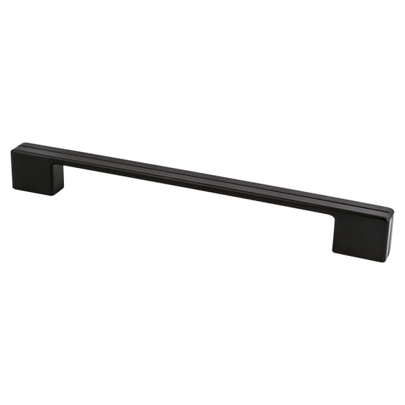 Berenson 9208-1055-P 224 mm CC Skyline Appliance Pull with Matte Black