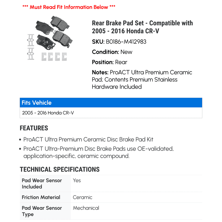 How to replace rear brake discs and rear brake pads on HONDA CR-V 2 How to replace rear brake discs and rear brake pads on HONDA CR-V 2