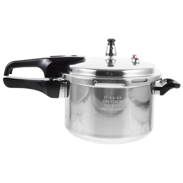 PAMINGONO Electric Pressure Cooker with Aluminum Alloy for Home Use Silver Fast Cooking and Healthy Meals 6