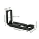 thumbnail image 2 of Methold Placa de soporte de cámara rápida Soportes de trípode convenientes Soporte de base vertical portátil Soporte de accesorios de cámaras Accesorios de cámara y óptica Rojo 1, 2 of 6