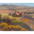 thumbnail image 2 of Lafrate, Sandra 23x20 Black Ornate Wood Framed with Double Matting Museum Art Print Titled - Nostalgic Tuscany I, 2 of 4