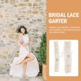 thumbnail image 2 of Weiweiguan 2pcs Delicate Wedding Decor Garters Bride Decor Garters Bride Lace Garters, 2 of 6