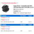 thumbnail image 2 of Engine Mount - Compatible with 2003 - 2005 Mercedes-Benz C240 AWD 2.6L V6 2004, 2 of 3