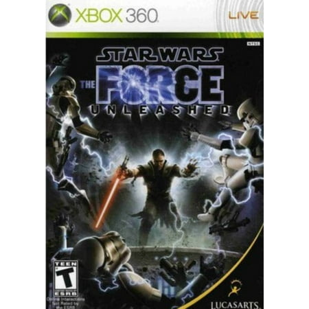 Star Wars the Force Unleashed Platinum Hits Microsoft Xbox 360 No Manual