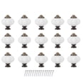 thumbnail image 1 of Juego de 15 tiradores pequeños para cajones con forma de farol para puertas, armarios y guardarropas, 1 of 8