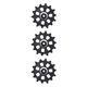 thumbnail image 1 of Soidarity Guía de la polea del desviador trasero de la bicicleta Suministros de la rueda de la bicicleta de montaña 14T Type1 NO1 Soidarity CBP341439, 1 of 6