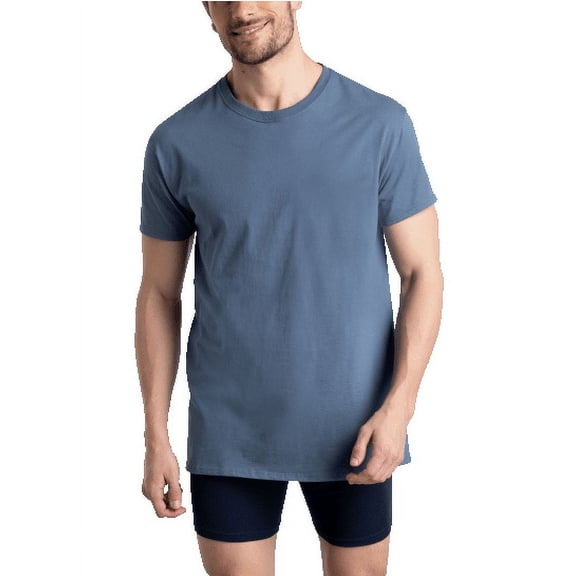 Fruit of The Loom Men's Premium Crew Tee (Pack of 4) (Medium, Assorted)