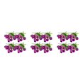 thumbnail image 3 of Ramo de Flores Artificiales Naiovety Real Touch Tulipanes Imitación Púrpura, 3 of 6