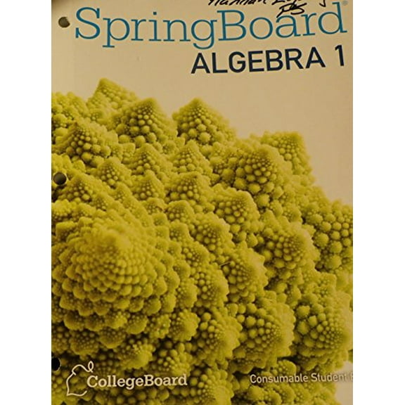 Pre-Owned SPRINGBOARD ALGEBRA [Consumable Student Edition] Paperback