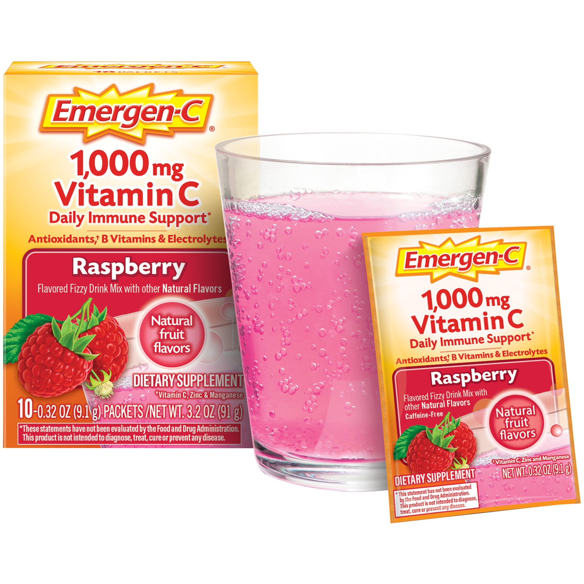 Buy EmergenC Daily Immune Support Vitamin C Supplement Powder