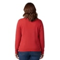 thumbnail image 3 of Turtle Bay New York Women’s Button-Up Cotton Cardigan, Crewneck with Front Pockets, 3 of 5