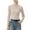 Beige, variant on Sweaters for Women Turtleneck Ribbed Knit Basic Tops Sweater 2025 Fall Fitted Long Sleeve Pullover Sweater Black M