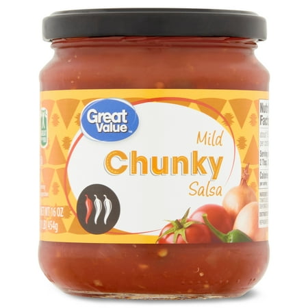 Great Value Mild Chunky Salsa, 16 oz