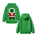 thumbnail image 5 of Afdoent Pet Carrier Hoodie Women Men Christmas Sweatshirt with Front Pocket Carry Pouch for Small Dogs and Cats Funny Holiday Graphic Hooded Sweatshirt, 5 of 5