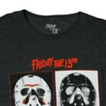 thumbnail image 3 of Friday The 13th T-Shirt Men's Jason Voorhees X-Ray Mask Short Sleeve Graphic Tee, 3 of 3